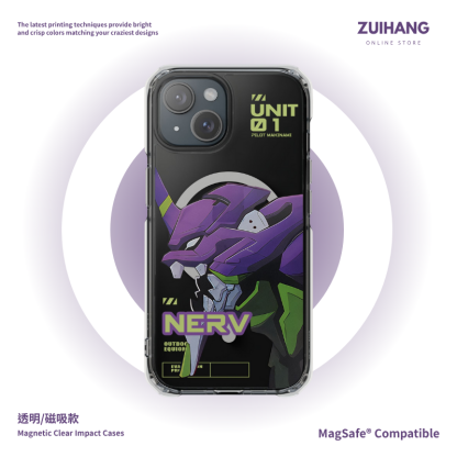 EVA透明磁吸防摔手機殼-ZUIHANG SHOP