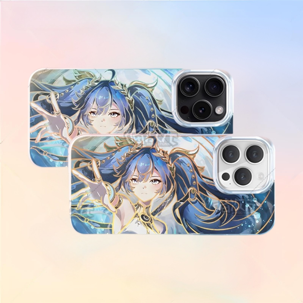 鳴潮極光金漸變防摔手機殼