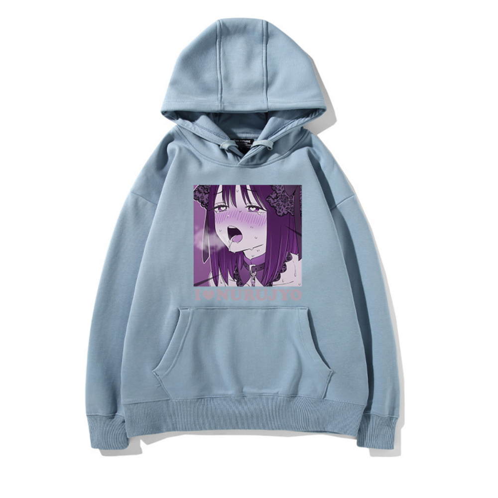 戀上換裝娃娃 秋冬新款 親子情侶裝連帽衛衣