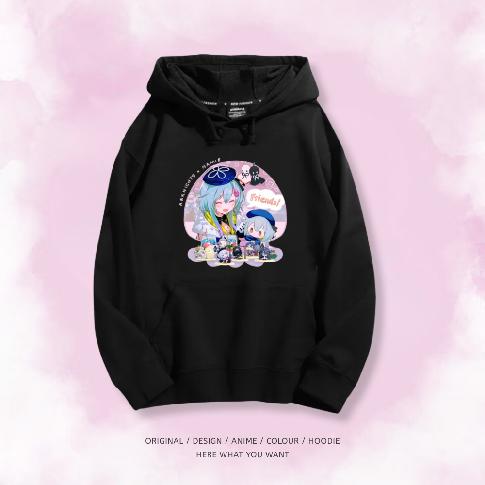 明日方舟 水月 秋冬新款 親子情侶裝連帽衛衣