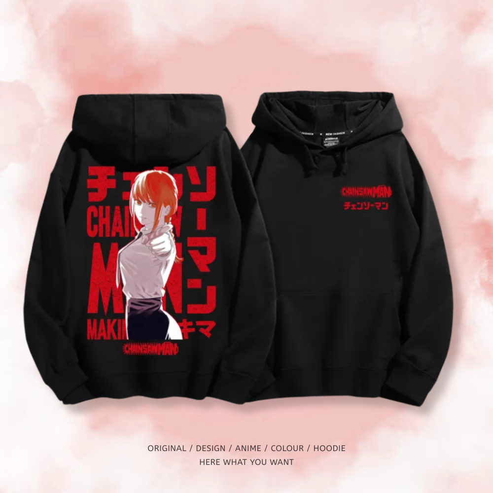 鏈鋸人 2025秋冬新款 親子情侶男女連帽衛衣