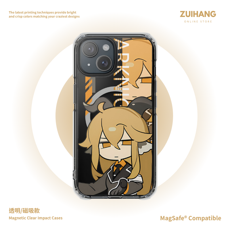 明日方舟透明磁吸防摔手機殼-ZUIHANG SHOP