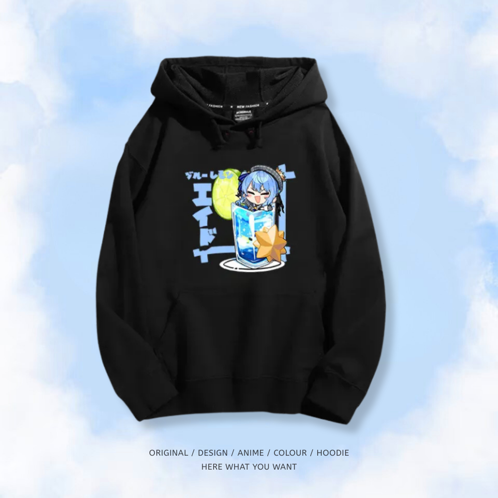 Hololive 2025秋冬新款 親子情侶裝連帽衛衣