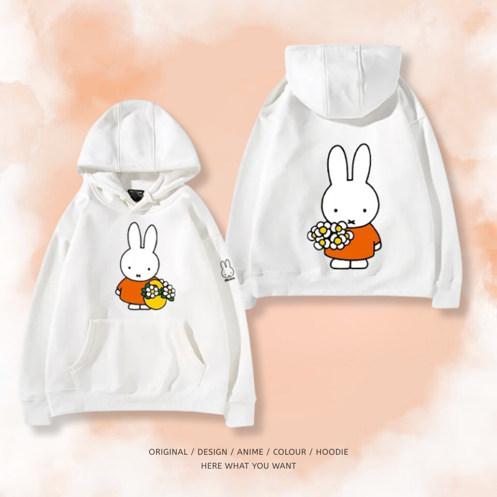  Miffy米菲兔 2025秋冬新款 親子情侶裝連帽衛衣