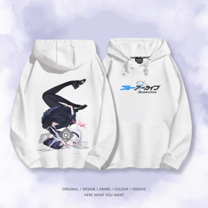 蔚藍檔案 普拉娜旋轉鎖定 情侶裝連帽衛衣