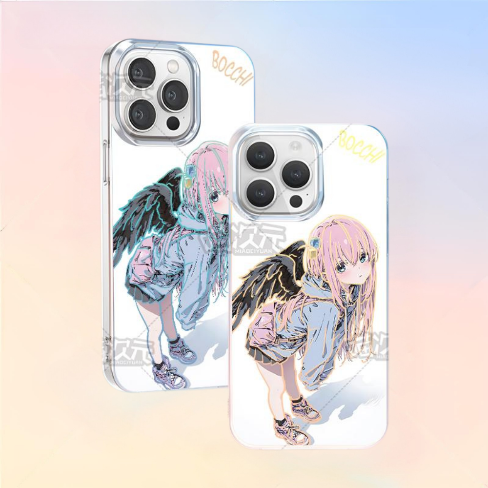 孤獨搖滾極光金手機殼