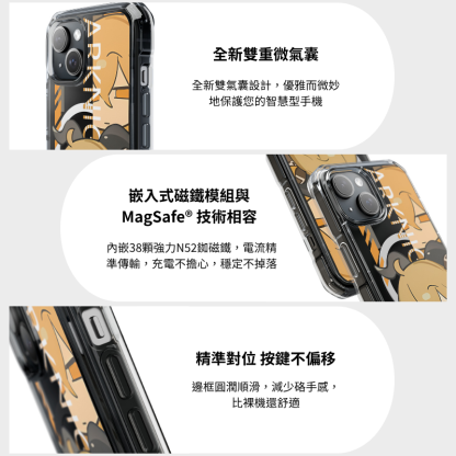 明日方舟透明磁吸防摔手機殼-ZUIHANG SHOP