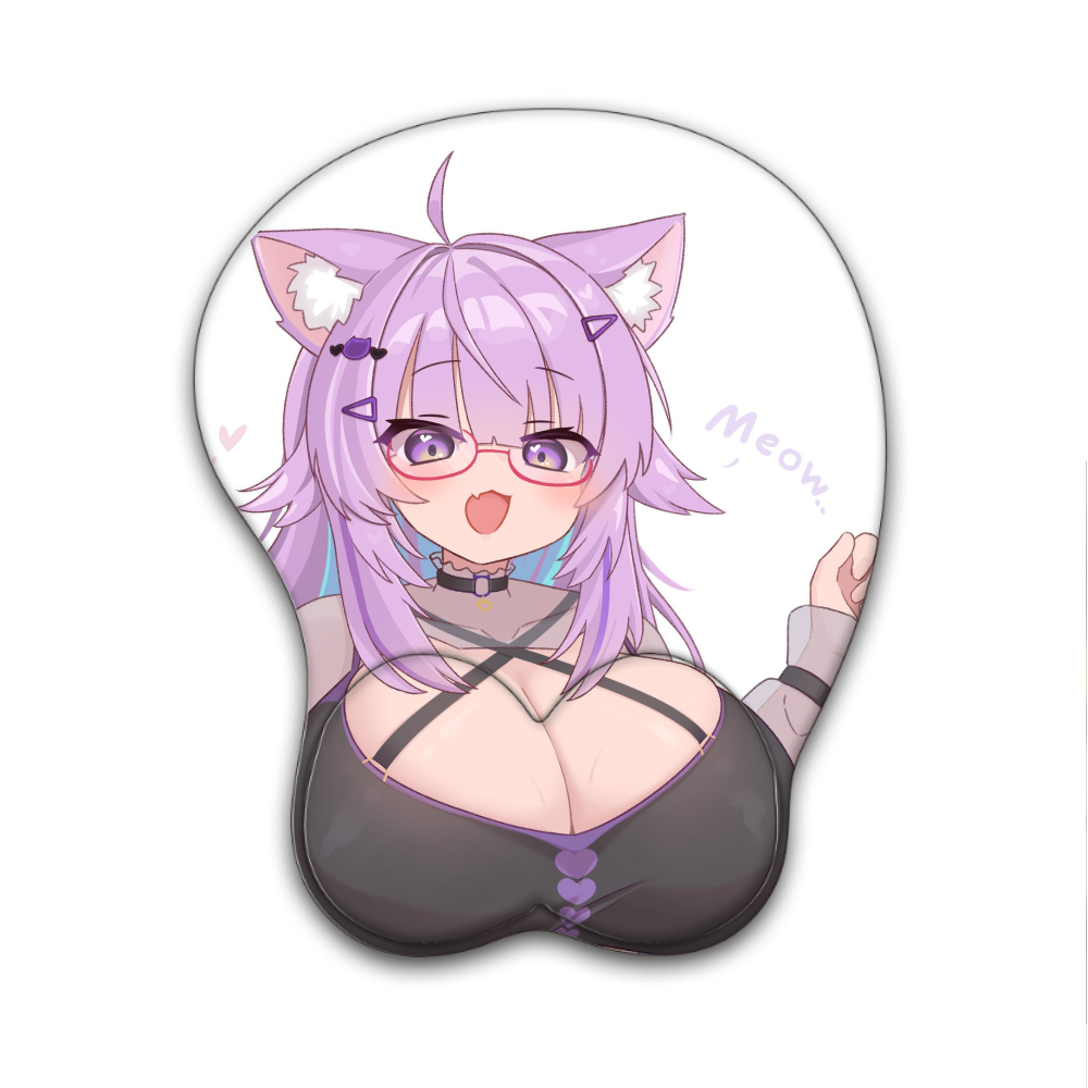 Hololive 貓又小粥 等身大爆乳滑鼠墊