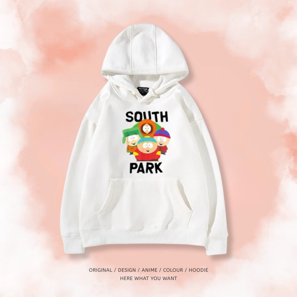 南方公園 2025秋冬新款 親子情侶裝連帽衛衣