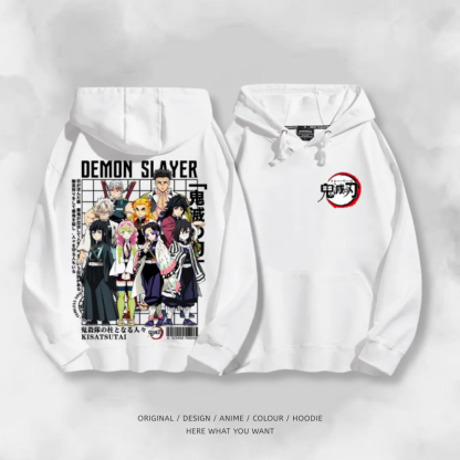 鬼滅之刃 秋冬新款 親子情侶男女連帽衛衣