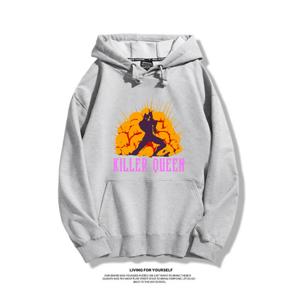 JoJo的奇妙冒險 吉良吉影 親子情侶裝連帽衛衣