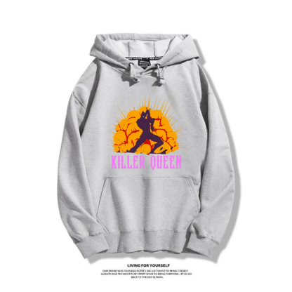 JoJo的奇妙冒險 吉良吉影 親子情侶裝連帽衛衣