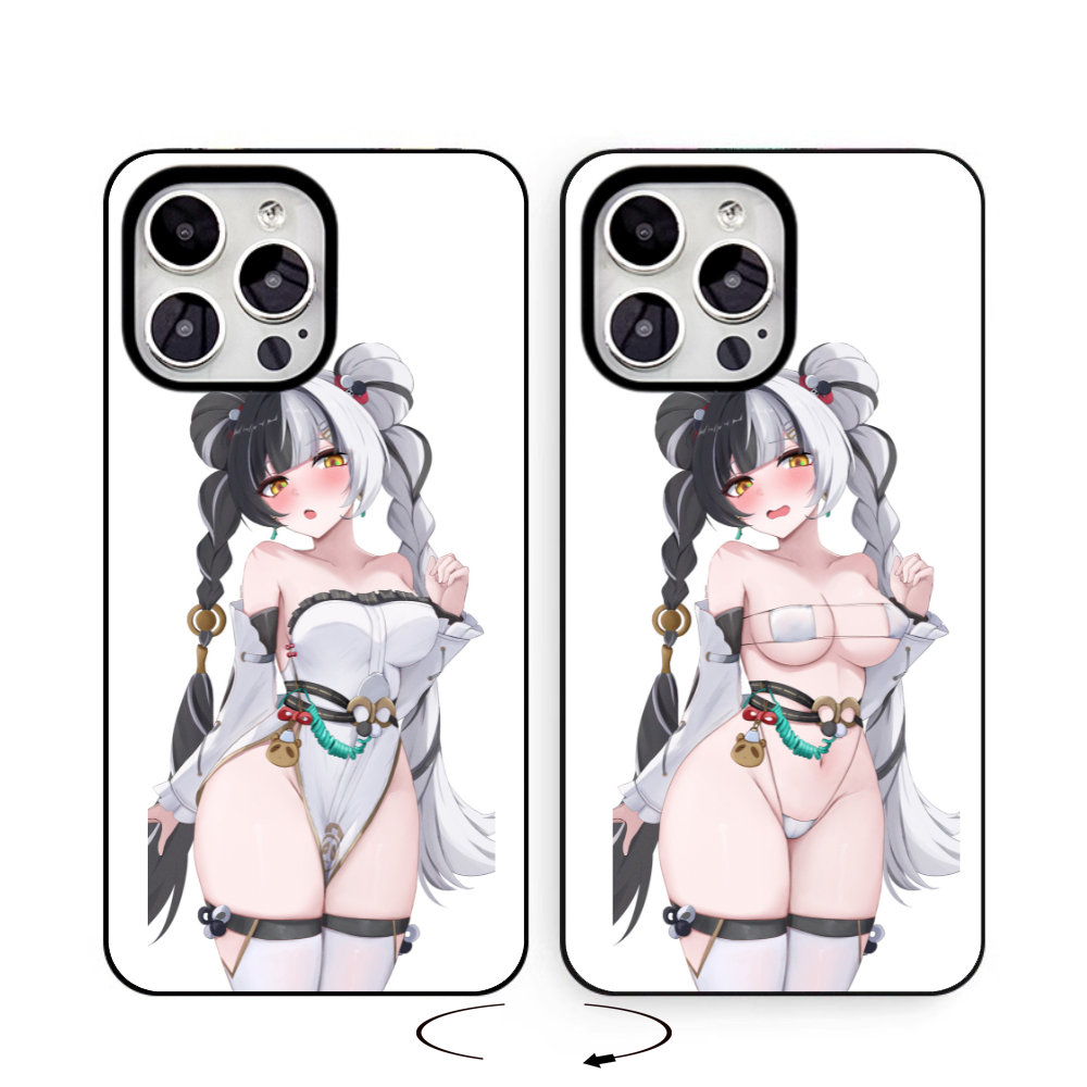 絕區零光柵漸變手機殼