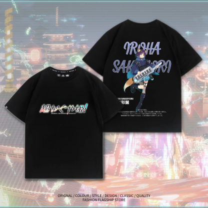 超時空輝耀姬 動漫主題印花短袖T恤