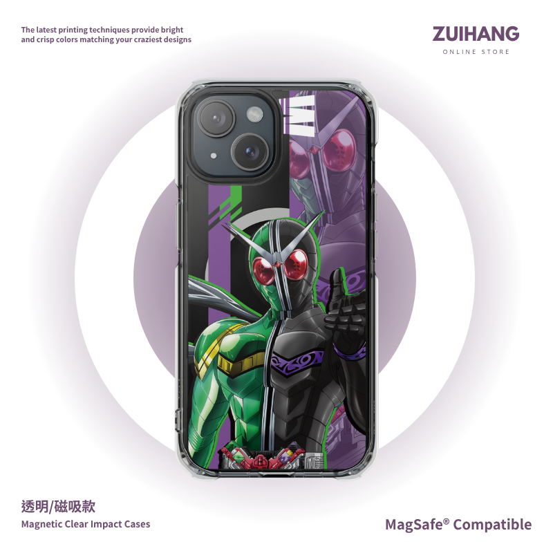 假面騎士透明磁吸防摔手機殼-ZUIHANG SHOP