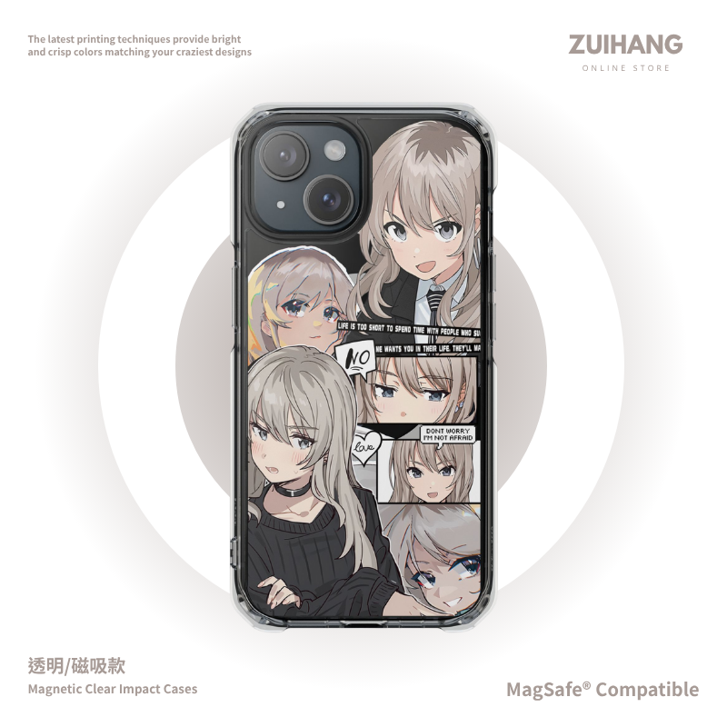 Girls Band Cry&河原木桃香磁吸手機殼-ZUIHANG SHOP