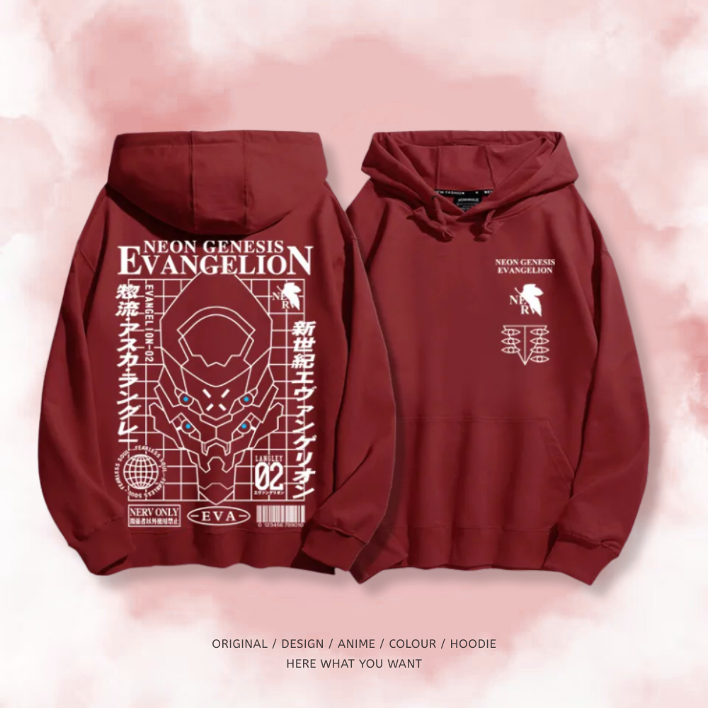 EVA聯名初号機 2025秋冬新款 親子情侶男女連帽衛衣