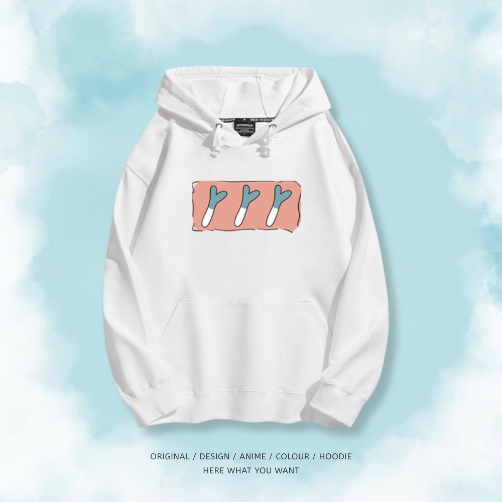 初音未來 秋冬新款 親子情侶男女連帽衛衣