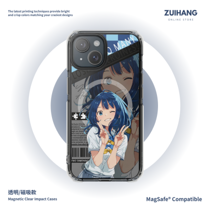 敗北女角透明磁吸防摔手機殼-ZUIHANG SHOP