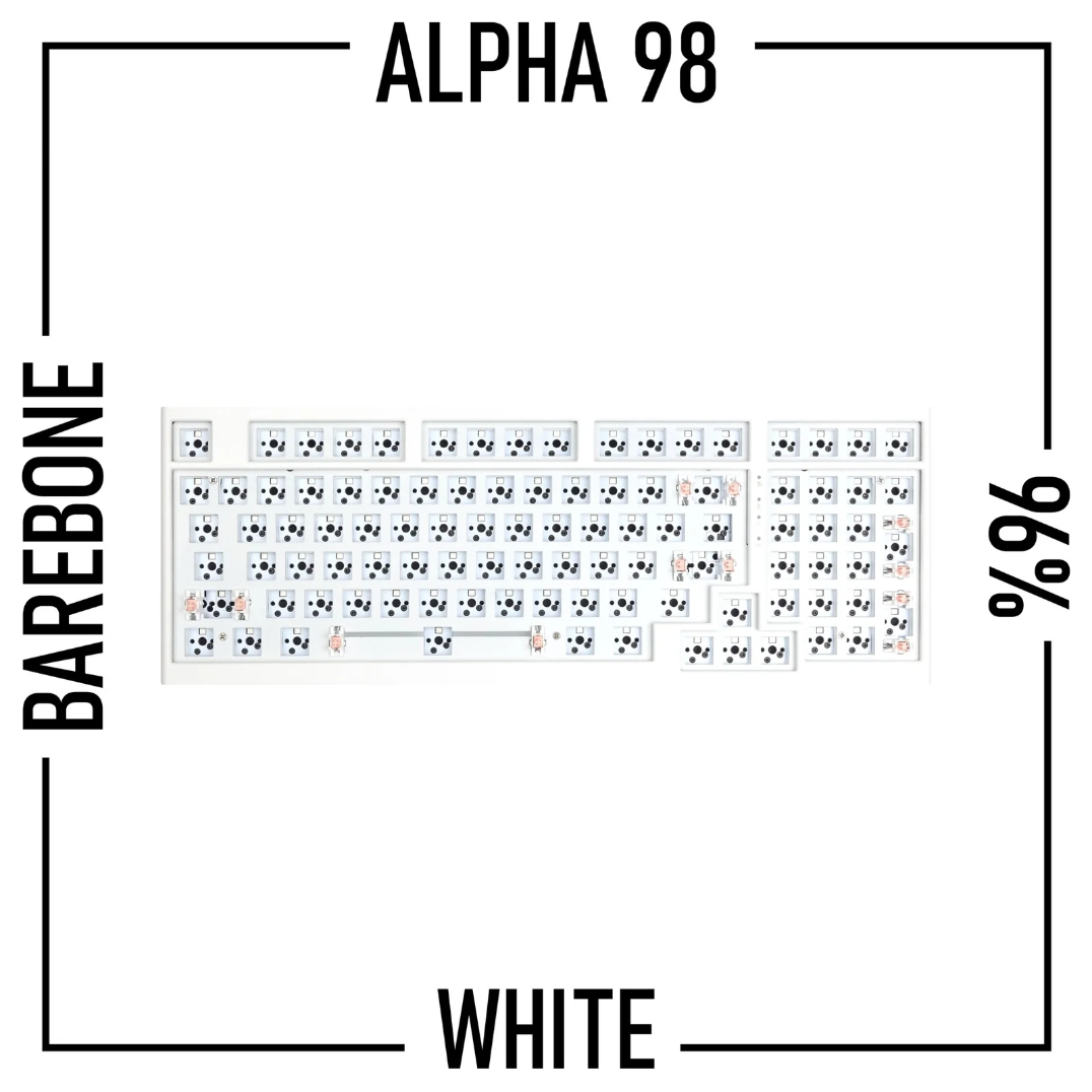 Alpha 98 - 96% 無線機械式鍵盤準系統套件-ZUIHANG SHOP