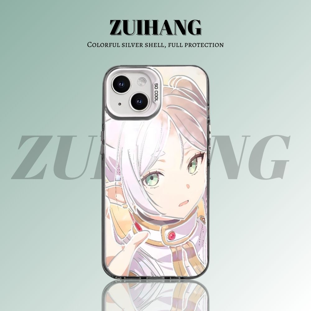 芙莉蓮彩銀線條漸變防摔手機殼-ZUIHANG SHOP