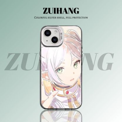 芙莉蓮彩銀線條漸變防摔手機殼-ZUIHANG SHOP