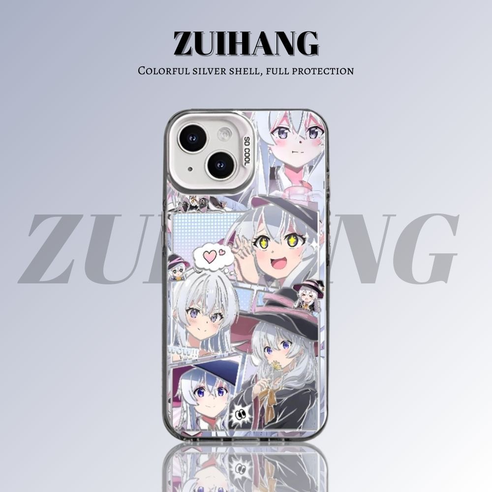 魔女之旅彩銀線條漸變防摔手機殼-ZUIHANG SHOP