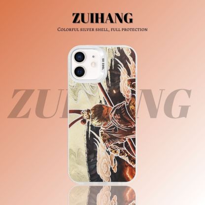 原創彩銀線條漸變防摔手機殼-ZUIHANG SHOP