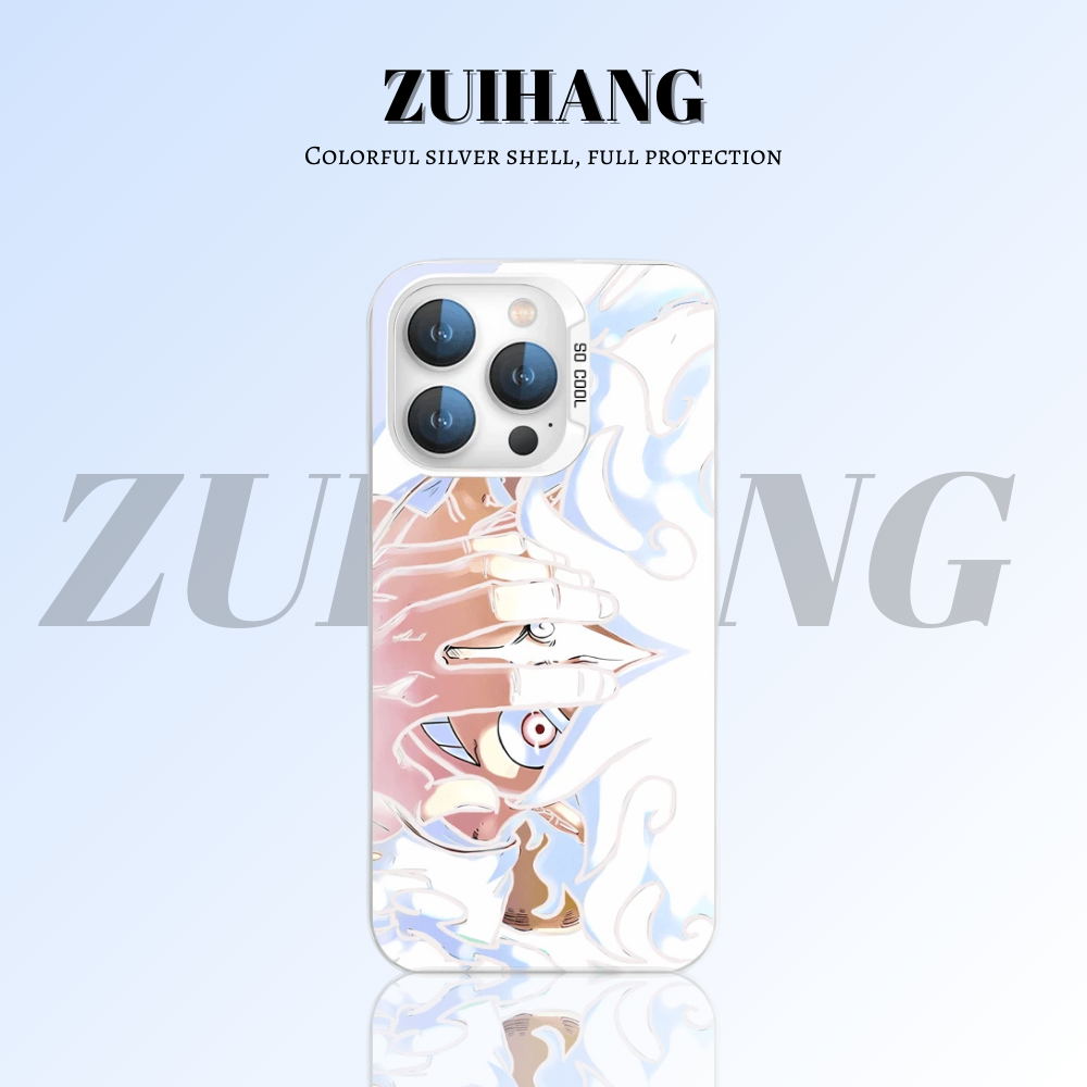 海賊王彩銀線條漸變防摔手機殼-ZUIHANG SHOP