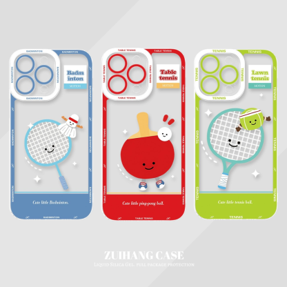 羽毛球天使眼透明防摔軟殼-ZUIHANG SHOP