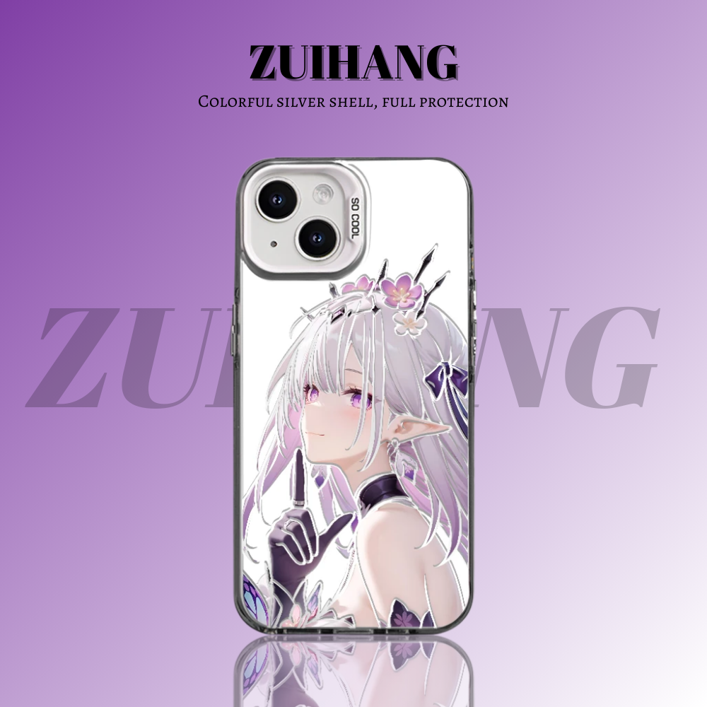 崩壞:星穹鐵道彩銀線條漸變防摔手機殼-ZUIHANG SHOP