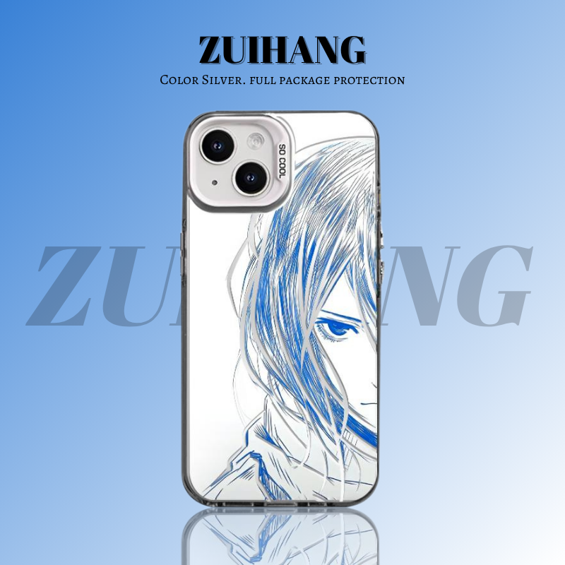 進擊的巨人彩銀防摔手機殼-ZUIHANG SHOP