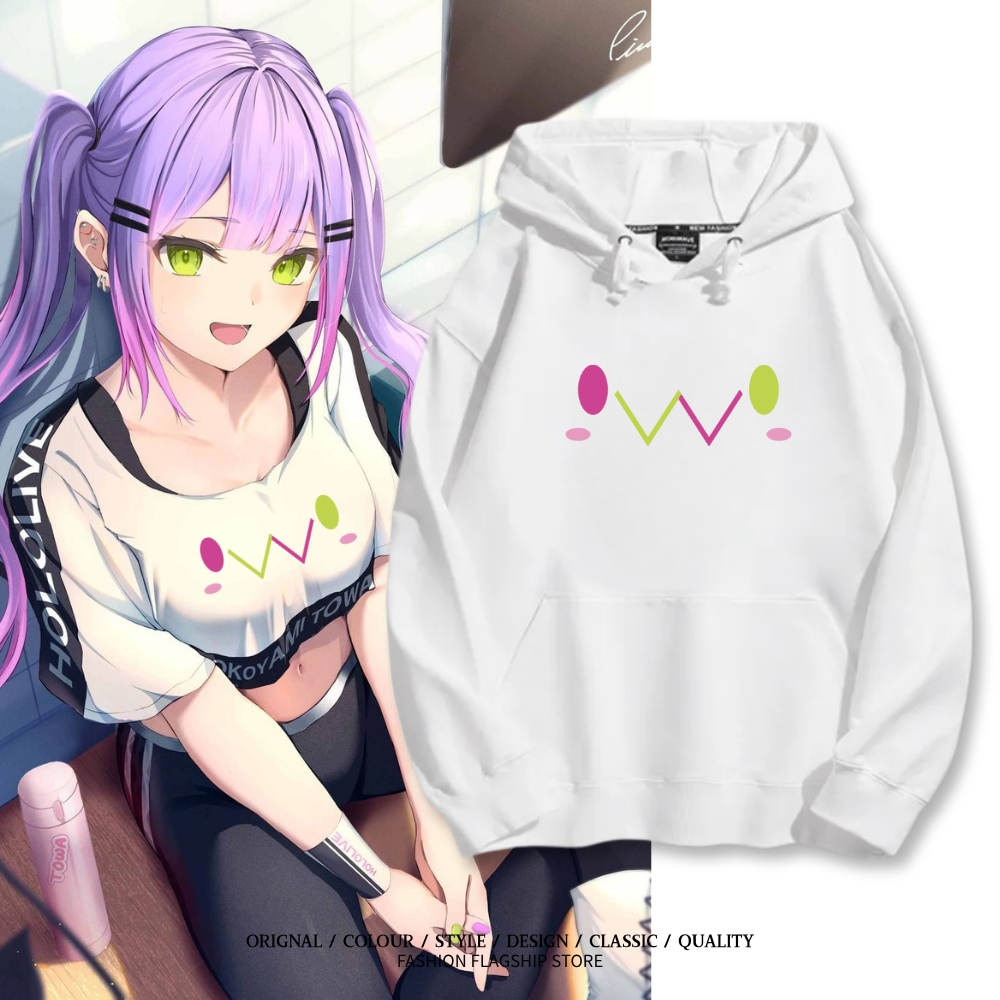 Hololive 2025秋冬新款 親子情侶男女連帽衛衣