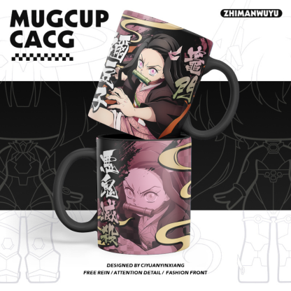 鬼滅之刃 同人周邊陶瓷馬克杯