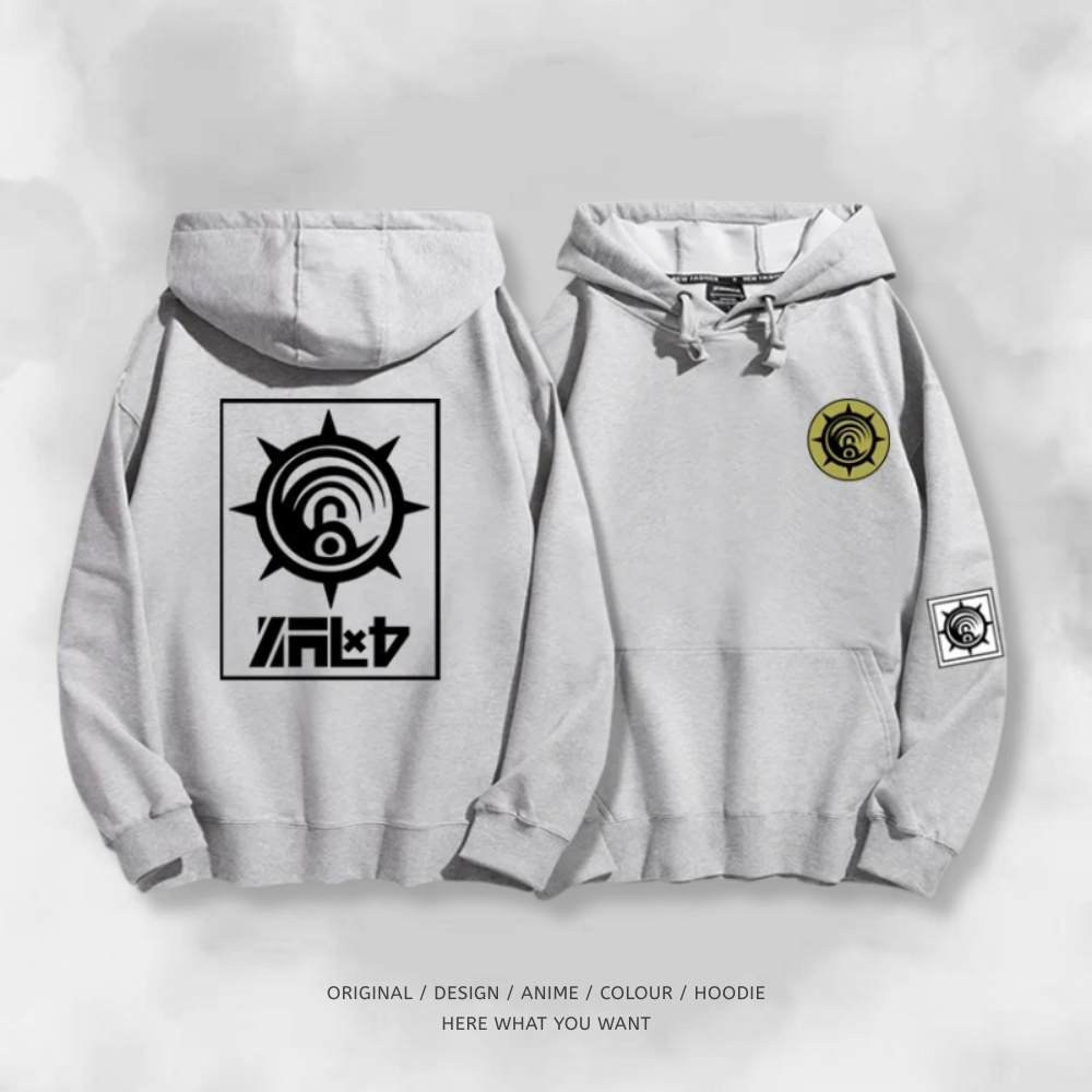 廢淵戰鬼 2025秋冬新款 親子情侶男女連帽衛衣