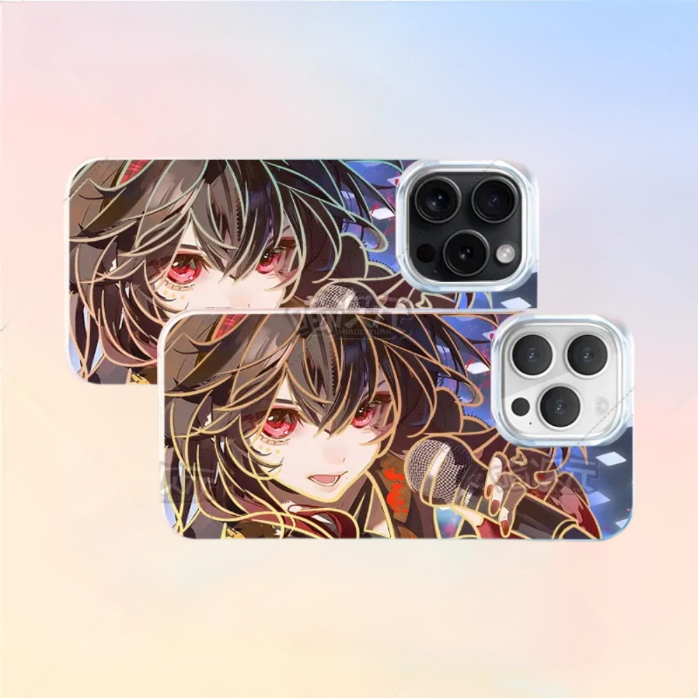 原神極光金漸變防摔手機殼