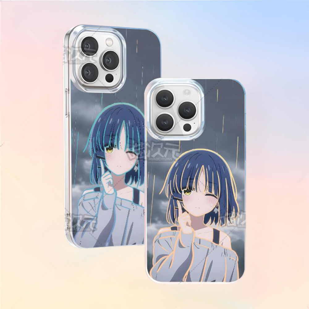 孤獨搖滾極光金手機殼