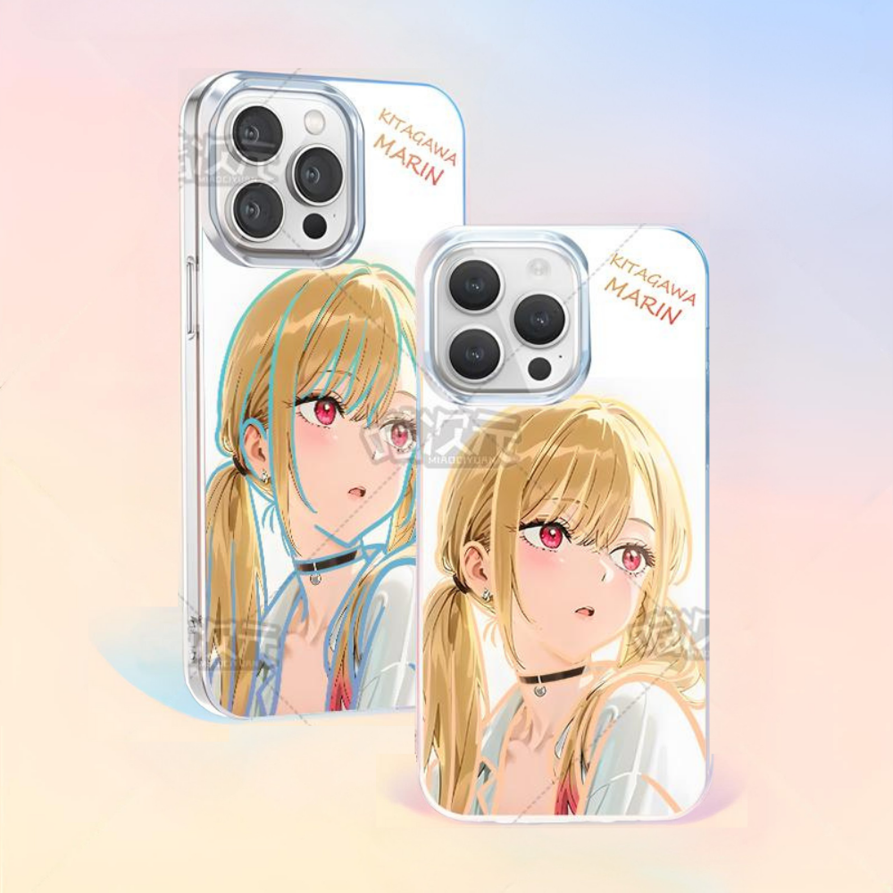 戀上換裝娃娃極光金手機殼