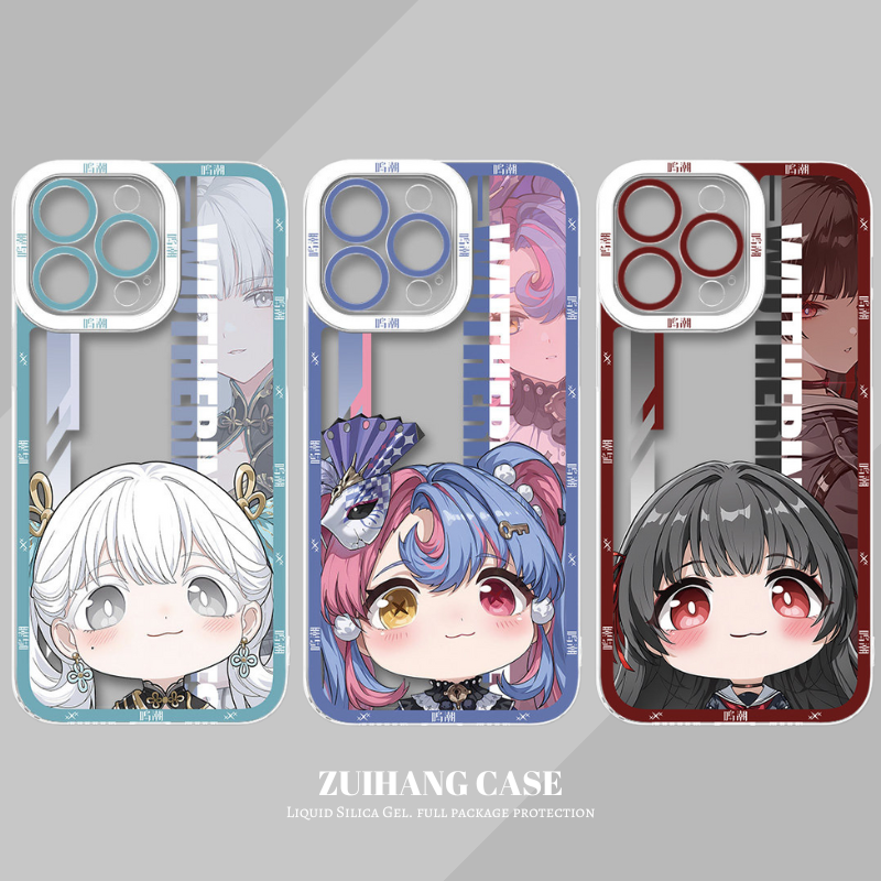 Q版鳴潮天使眼透明手機殼