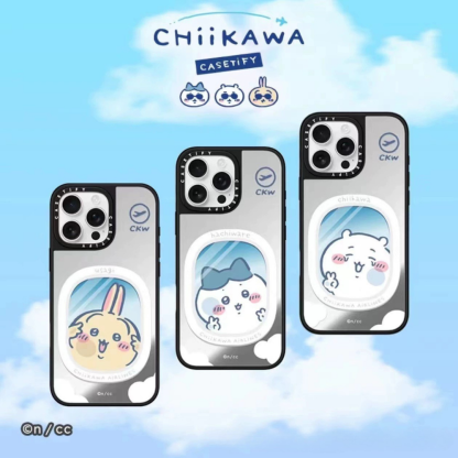 Chiikawa MagSafe 兼容鏡面強韌防摔手機殼