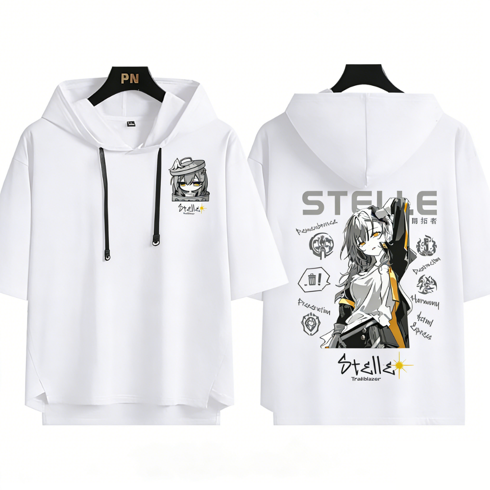 開拓者星 崩壞星穹鐵道 連帽短袖T恤