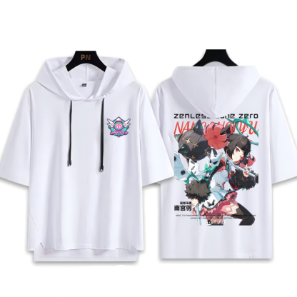 絕區零 南宮羽 連帽短袖T恤