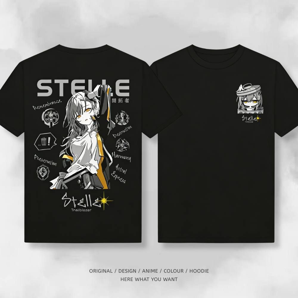 開拓者星 崩壞星穹鐵道粉絲自製T恤