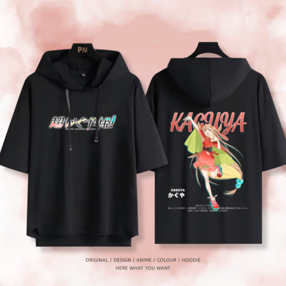 超時空輝耀姬 連帽短袖T恤