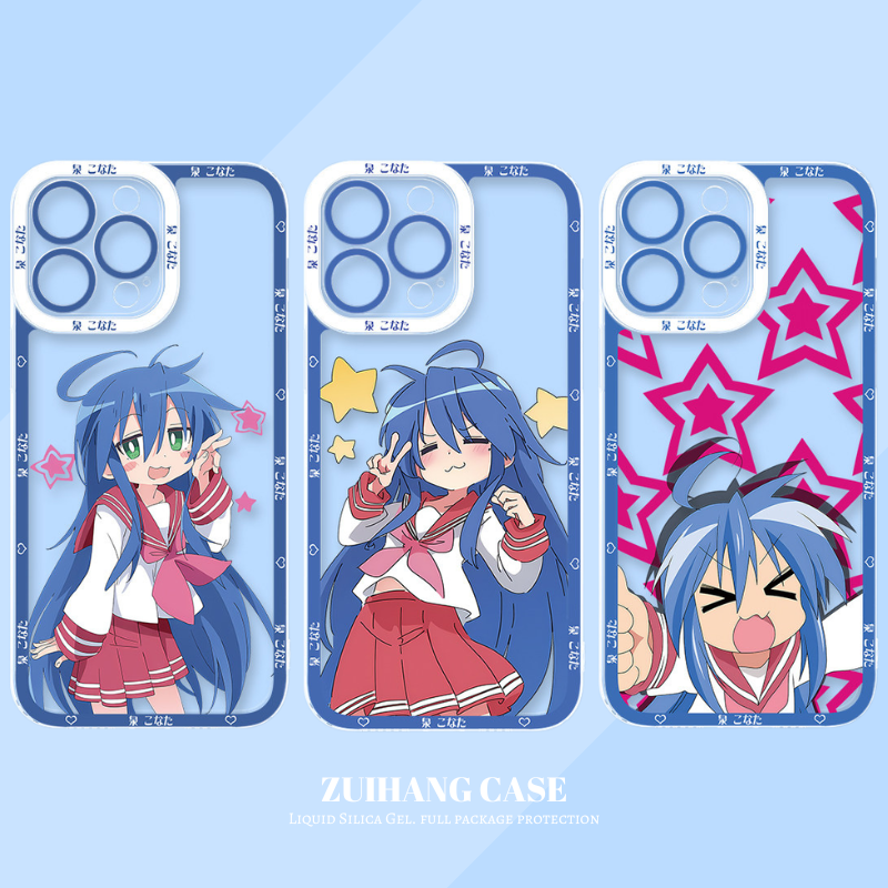 幸运星天使眼透明手機殼