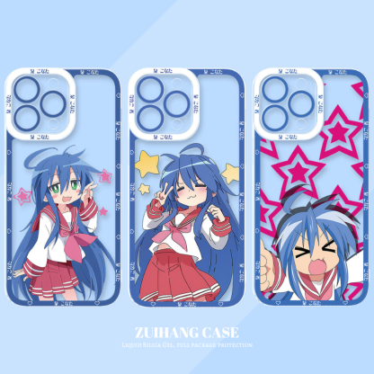 幸运星天使眼透明手機殼