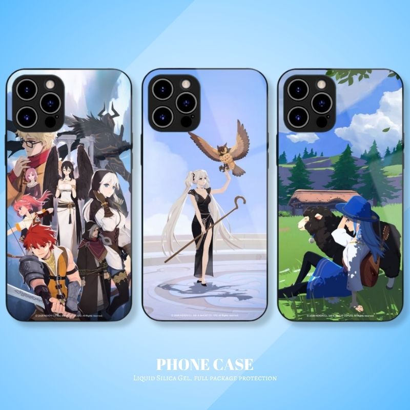 瑪奇Mobile 高清鋼化玻璃手機殼