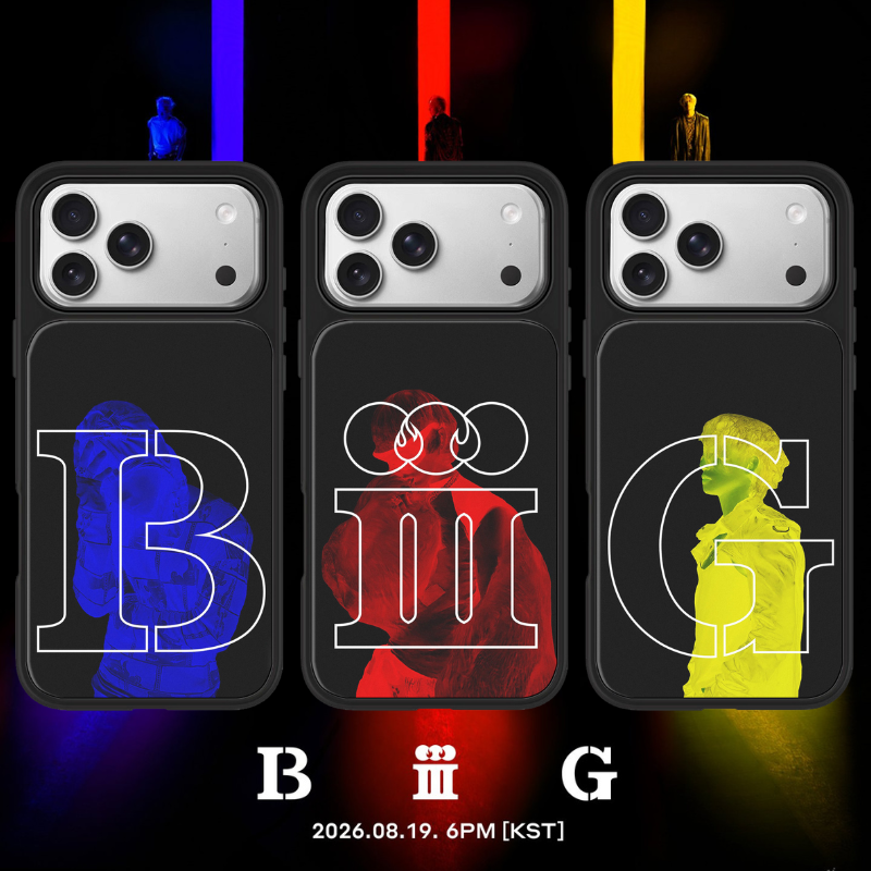 BIGBANG 玻璃磁吸手機殼｜KPOP潮流手機保護殼