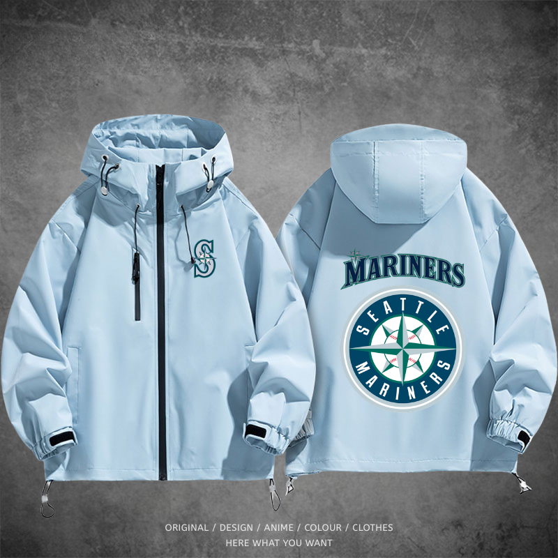 西雅圖水手 Seattle Mariners 棒球機能外套｜防風防水戶外衝鋒衣