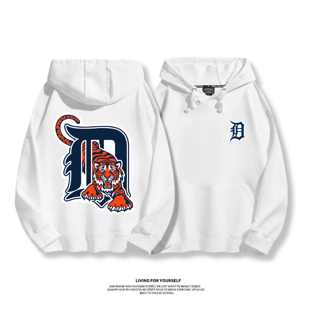 底特律老虎 Detroit Tigers 連帽衛衣｜2026秋冬親子情侶休閒上衣